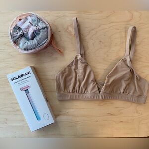 Beauty + Comfort Bundle // SKIMS, Solawave & Sleepytie // LOT of 3